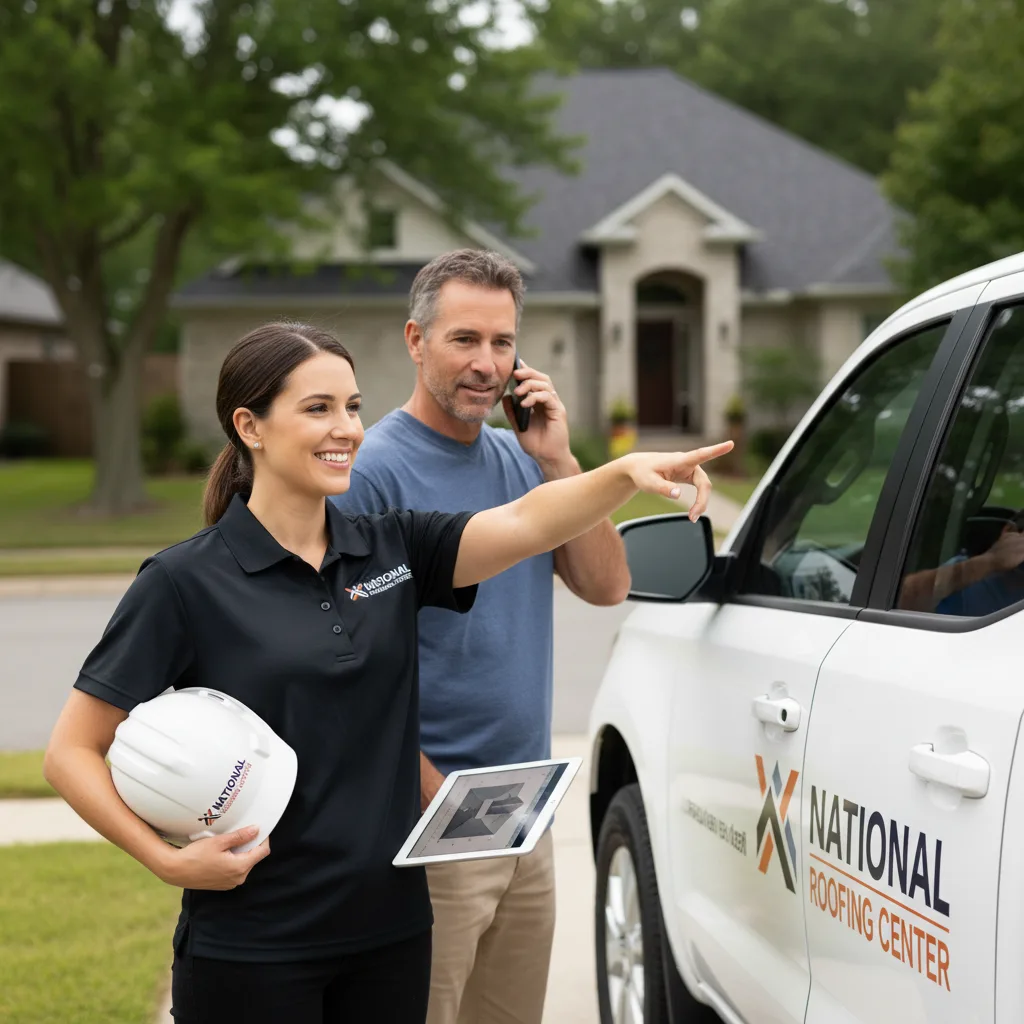National Roofing Center customer support in Busby
